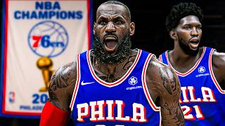I Simulated Lebron's Last Dance with the 76ers
