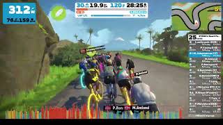 23 in Beach Pain(Party) - brutal last climb