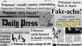 A Brief and Incomplete History of Pokémon in Print Media