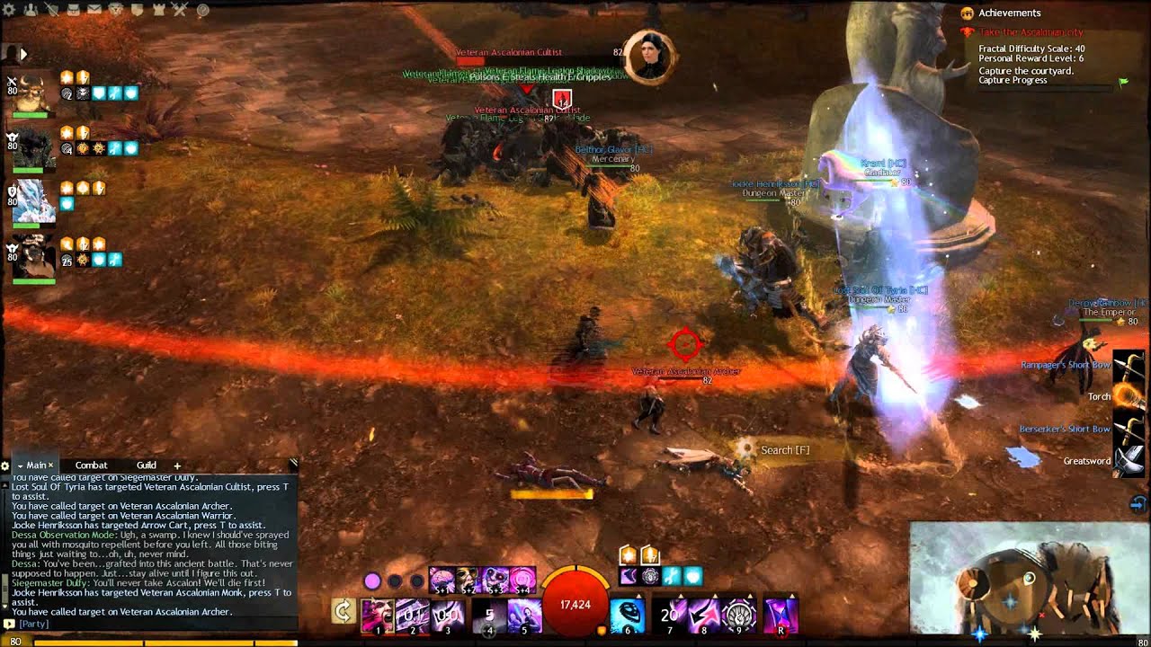 Define [HC] - GW2 - Fractal 40 Ascalon guide pwr of the Thief