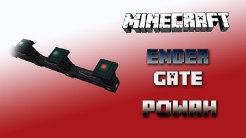 Ender Gate 🔌 Powah Tutorial 1.16.5 🔌 English