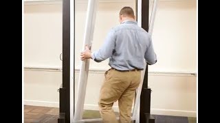 Installing a Retractable Screen Door | Andersen Windows screenshot 5