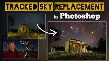 Tracked Sky Replacement - in Photoshop