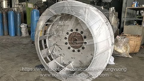 Gia công cánh quạt ly tâm trung áp D1100 - SUS304