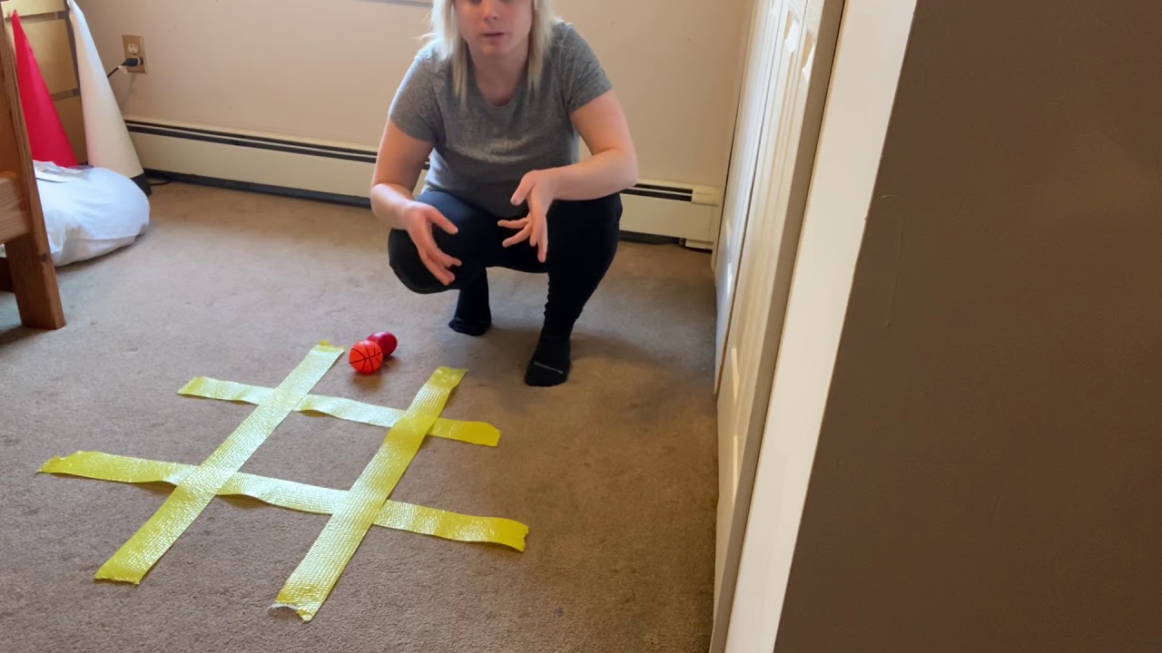 Tic Tac Toe with your feet! YouTube