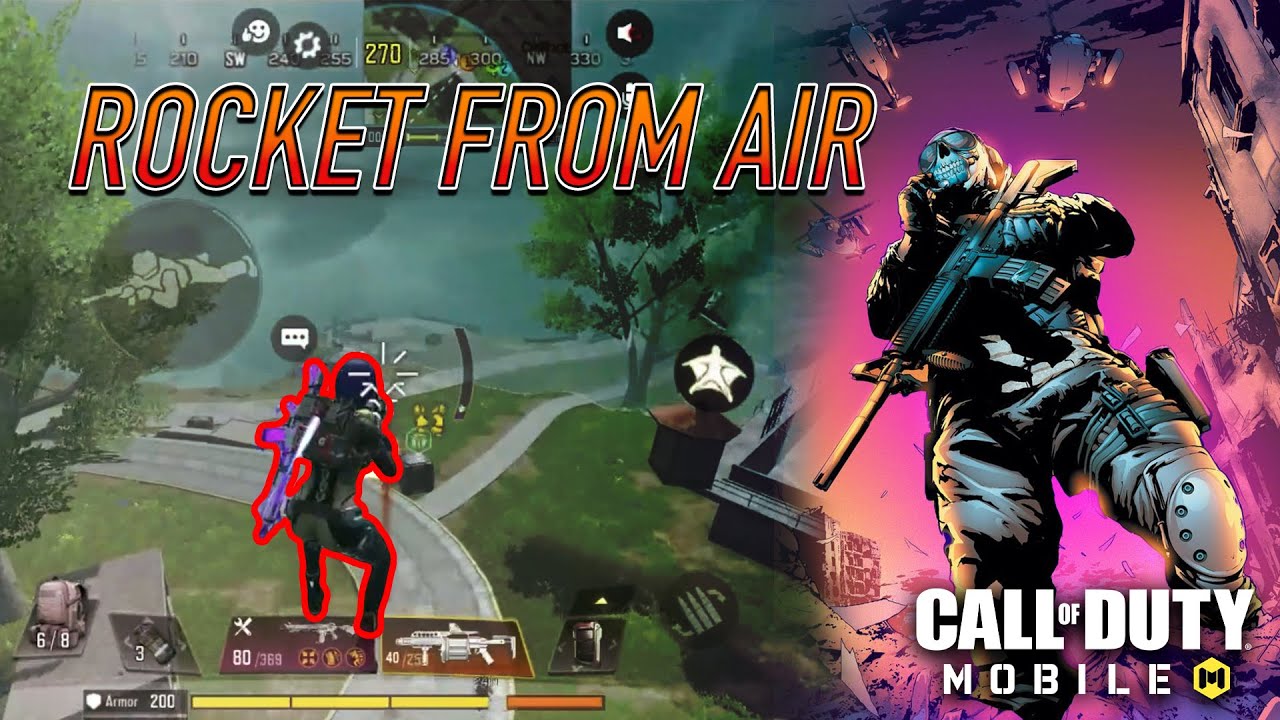 Rocket Cod Operator ROCKET FROM MID AIR | CALL OF DUTY MOBILE | HINDI - YouTube