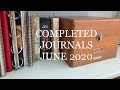 Completed Journals - June 2020