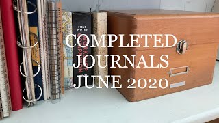 Completed Journals  June 2020
