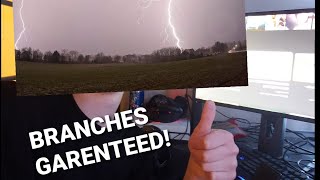 How to photograph lightning in the day time! (BRANCHES GARENTEED)