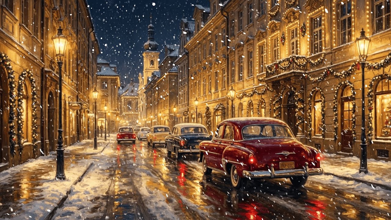Vintage New Year Oldies 1940s–1960s 🎶 Cozy Classic Songs for New Year Ambience