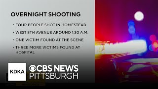 Overnight shooting in Homestead sends four people to the hospital