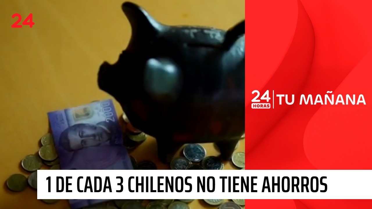 Estudio revela que más de la mitad de los chilenos perdió la capacidad de ahorro | 24 Horas TVN