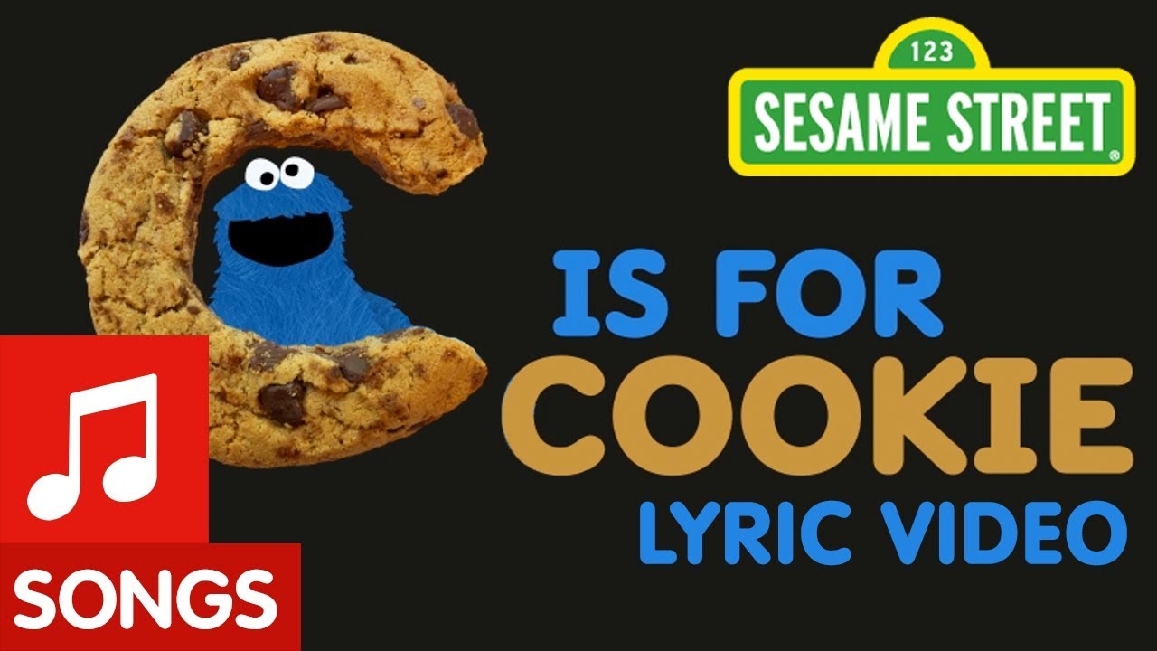 C is for: Cookie {and it's good enough for me!} - e is for eat
