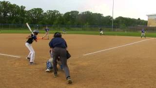 20140531 002 vs MplsBabeRuth Will steals 2nd