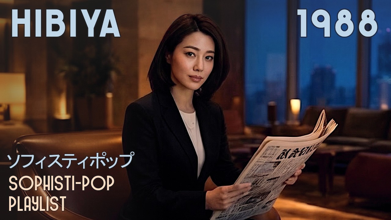 Hibiya Lounge: Smooth Japanese Sophisti-Pop 🎶 Jazzy City Pop Full Playlist 🌧️ 日本のシティポップ