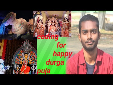 happy durga puja | coding with harry | how to step by step coding for beginners durgapuja@education