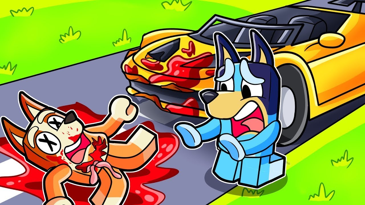 Bluey and Bingo have an accident in Roblox! 😭 - YouTube