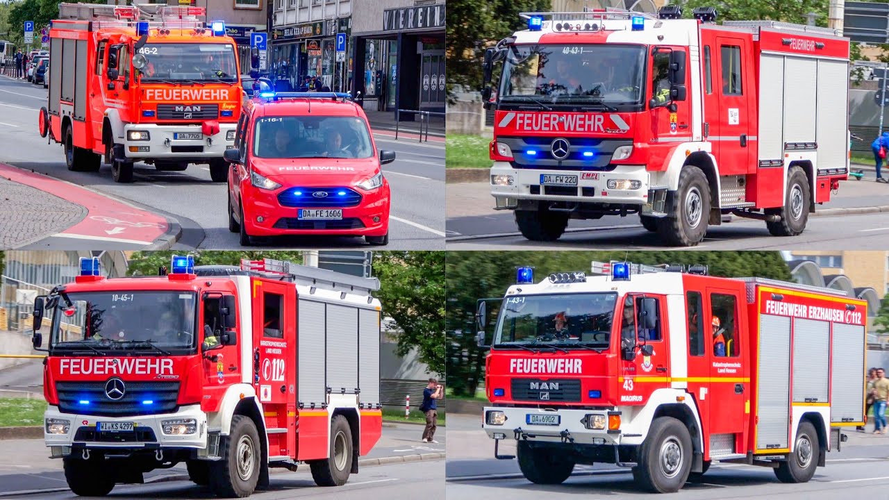 [Großübung] Jugendfeuerwehren aus Darmstadt und dem Landkreis Darmstadt-Dieburg zum Großrand