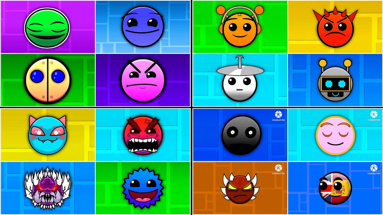 Огонь в дыре (нормальный и обратный) | Geometry Dash