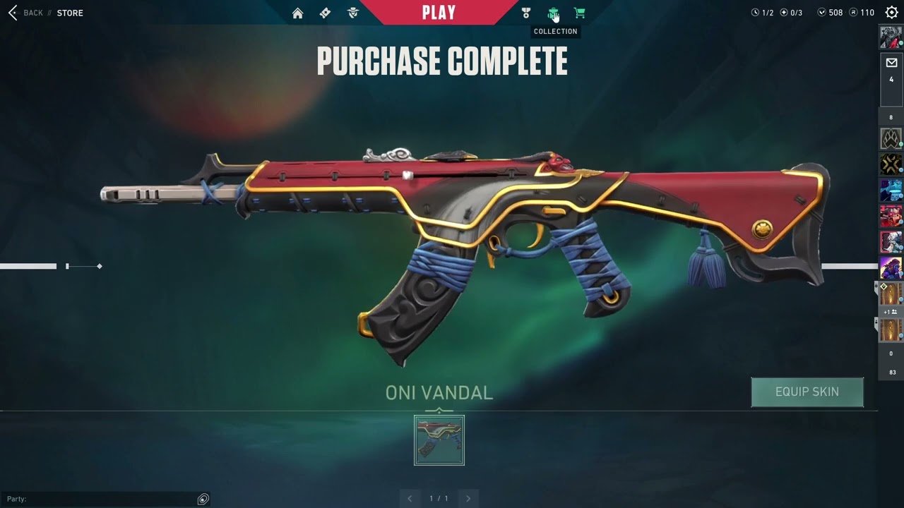 Finally bought Oni2.0 Vandal.