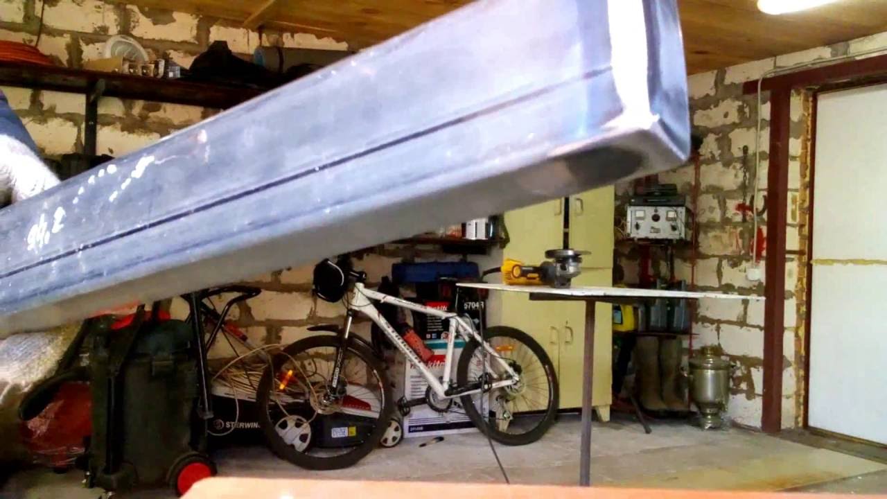 Заглушка на профильную трубу. - YouTube