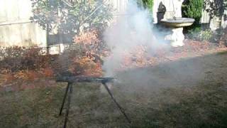 Rocket Engine Explodes