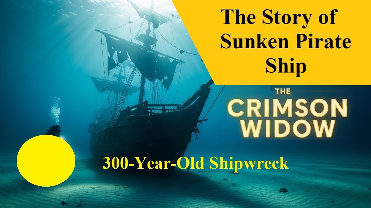 Discovering a Sunken Pirate Ship — True Story of The Crimson Widow | Legendary Pirate Ship Found