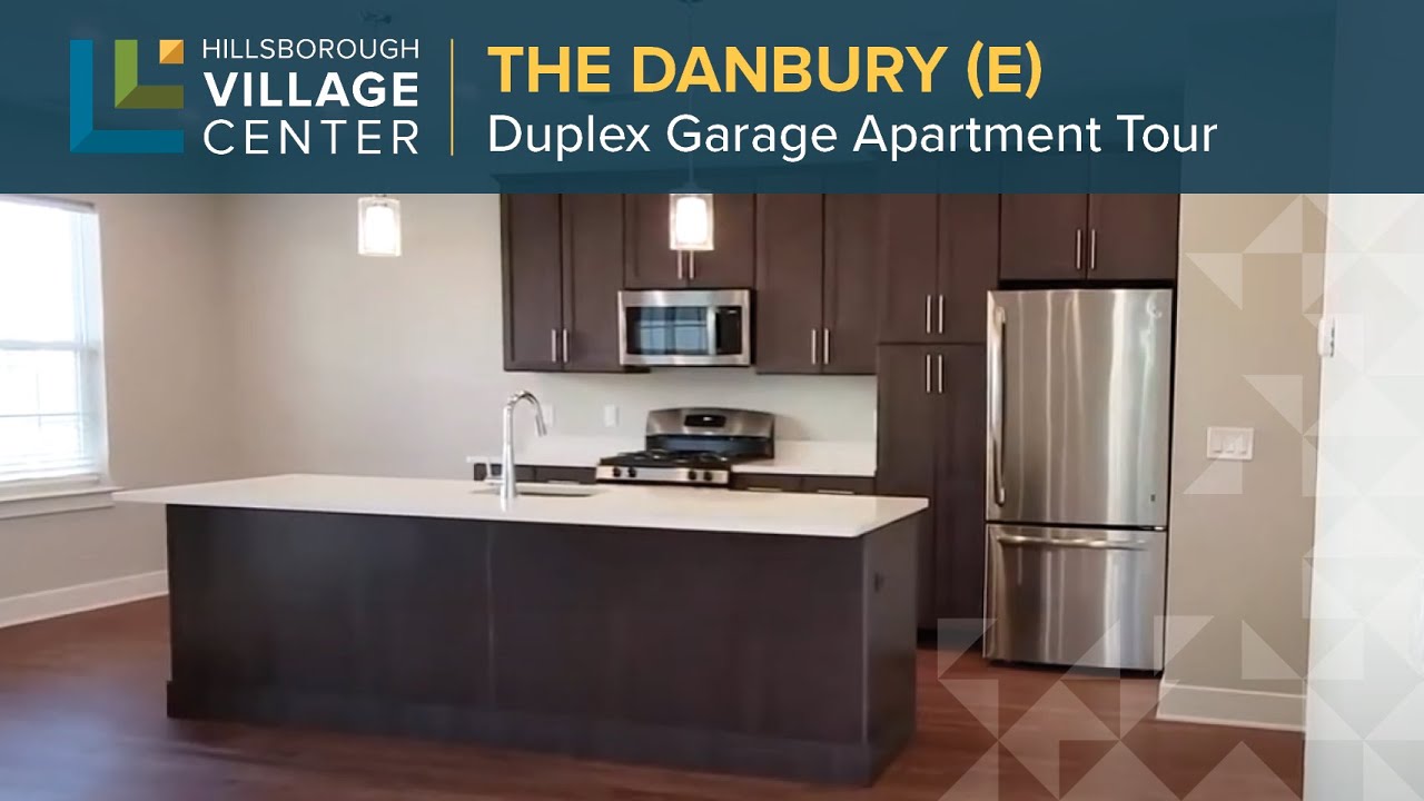 Tour The Danbury Luxury Duplex Garage Apartment | Hillsborough Village Center in Somerset County, NJ