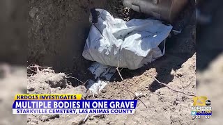 Las Animas County Coroner accused of improper burials after several bodies were found in one ...