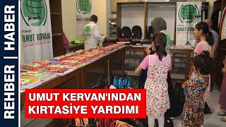 Umut Kervanından Kırtasiye Yardımı
