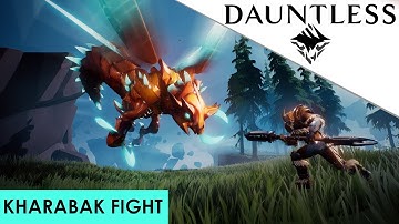 Dauntless - Kharabak  Full Fight Walkthrough [1080p Full HD PC] Gameplay Newbie Guide