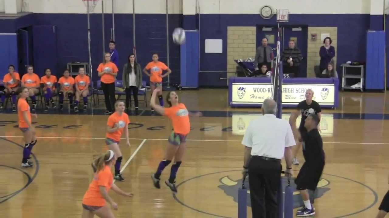 WoodRidge Volleyball Varsity vs. Staff YouTube
