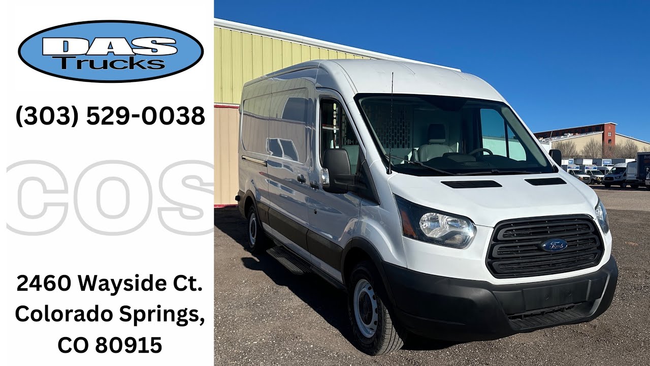 Ford Transit 150 2019 года выпуска — грузовой фургон со средней высотой крыши и длинной колесной ...