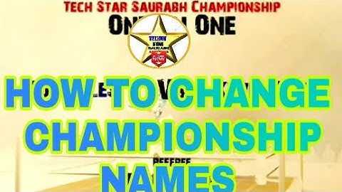How To Change Championship Belt Name in WR3D Using Android ||WR3D BASIC||