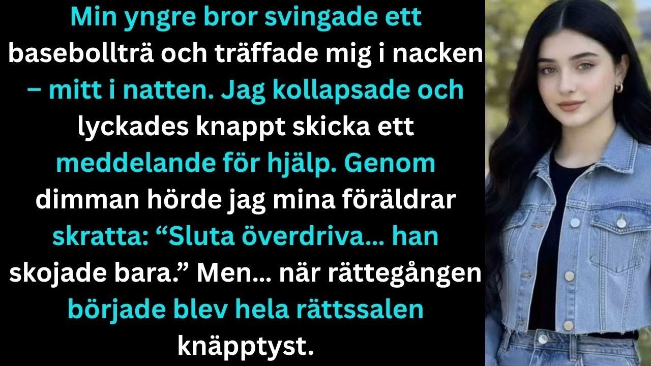 Ett basebollträ träffade min nacke vid midnatt och jag kollapsade på golvet. Genom smärtan hörde jag min mamma skratta. "Sluta överreagera, han bara skojar", sa hon medan min pappa ryckte...
