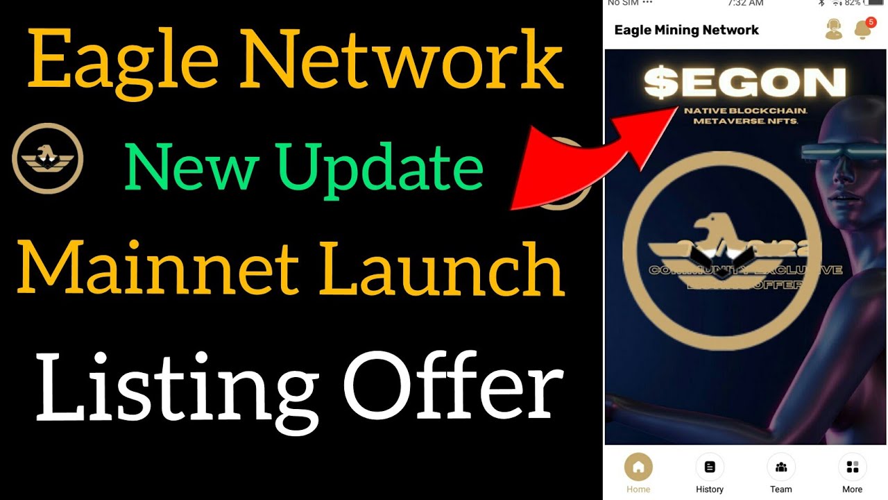 Eagle Mining Network Mainnet Launch&Listing Offer|Eagle network new update|Eagle network letest news