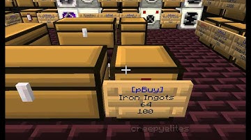 Voltz 2.0.4 - Idreams Server 001 - How to Set up a Chest Shop- Sell and Buy