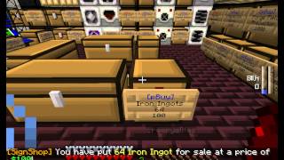 Voltz 2.0.4 - Idreams Server 001 - How to Set up a Chest Shop- Sell and Buy