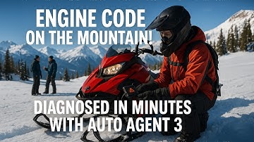 Snowmobile Threw an Engine Code Mid-Ride?! Quick Fix with EZ LYNK Auto Agent 3!