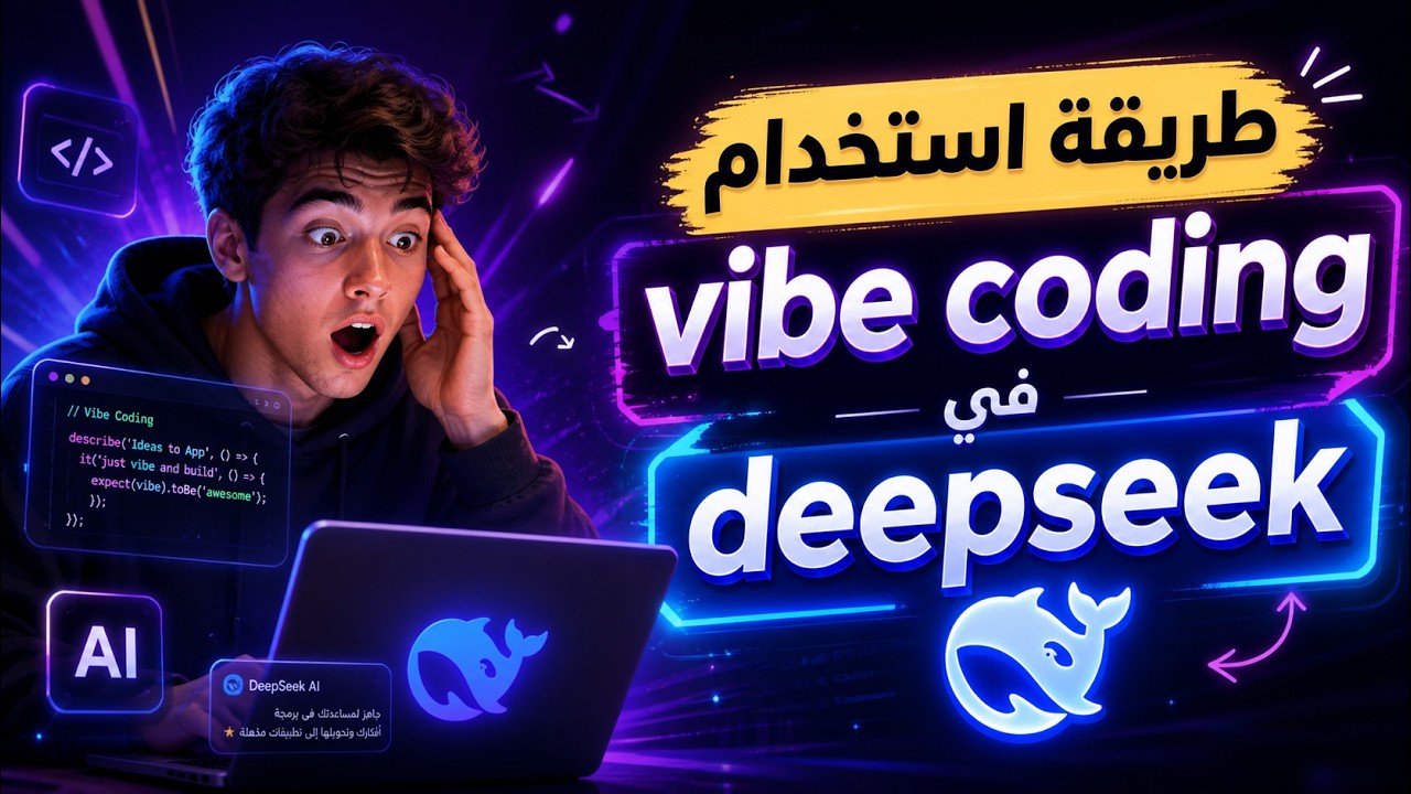 جربت Vibe Coding في DeepSeek والنتيجة صدمتني ! أسرع طريقة للبرمجة بدون ...