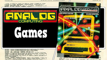 ANALOG Computing Games on your Atari 8bit Part 3