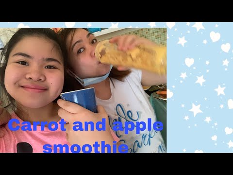 Video: How To Make A Delicious Carrot And Apple Smoothie