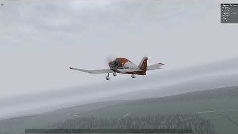 Recovering from a spin under x-plane 11 by Alain .