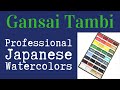Kuretake Gansai Tambi Professional Japanese Watercolors - set of 36