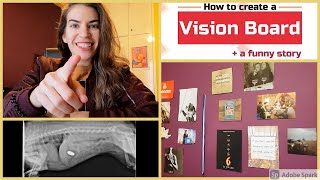 How to make a Vision Board! Make your dreams come true! 2021