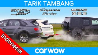 Amg G63 Vs Bentley Bentayga Speed & Porsche Cayenne Turbo - Tarik Tambang