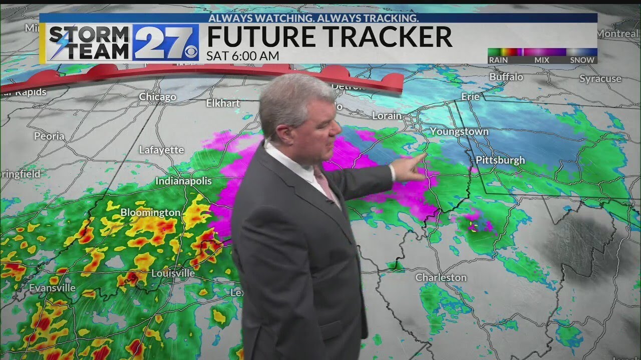 What to expect out of the weekend winter storm system - YouTube