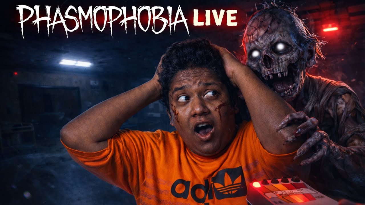 im playing phasmophobia with friends | PHASMOPHOBIA Live - YouTube