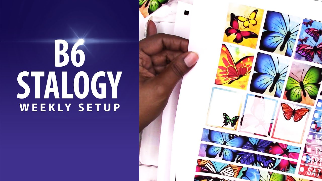 B6 From Scratch Weekly Setup | Week 18 2021 | FREE Printable Stickers ...