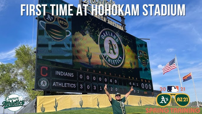 Oakland A's on X: Visiting Hohokam Stadium this spring? Swing by the  Hohokam A's Team Store for #HellaSpring gear.    / X